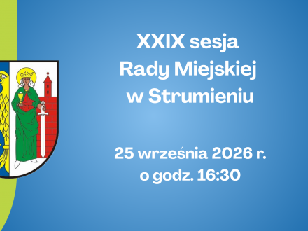 Grafika- Ogłoszenie o sesji